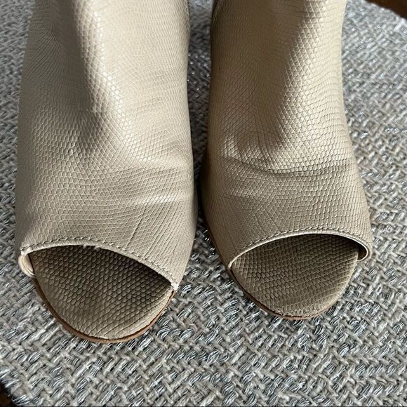 STEVE MAIDEN women’s Chunky Heel Open Toe Side zipper Healed Sandals Size 8.5 - Picture 4 of 7